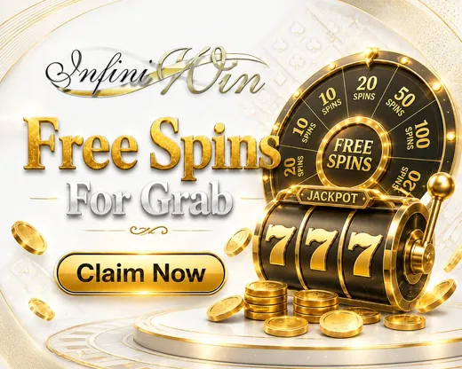 Free Spins For Grab promotion from InfiniWin