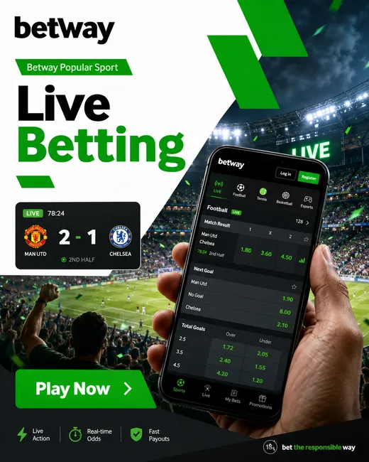 Live betting markets