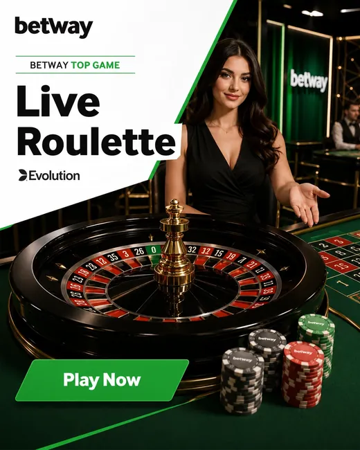 Live Roulette wheel game by Evolution